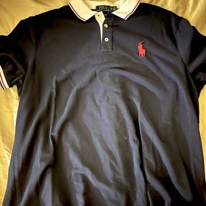 Polo Ralph Lauren Navy Blue Shirt XL